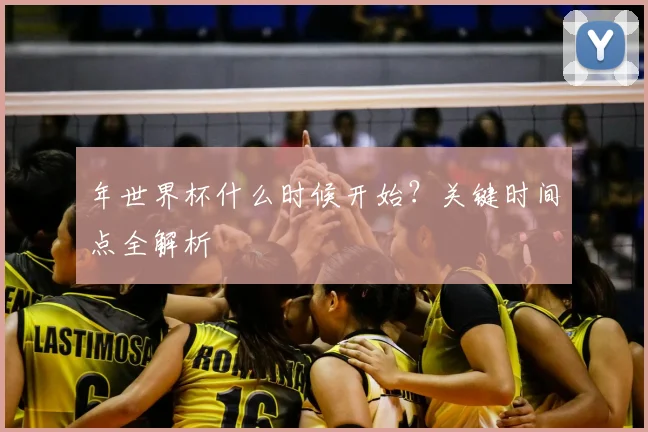 年世界杯什么时候开始？关键时间点全解析