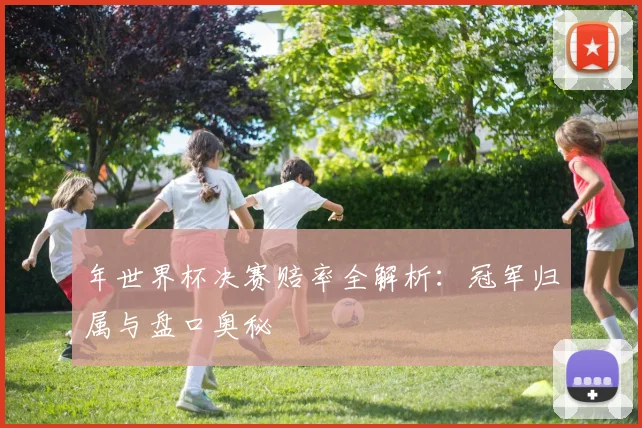 年世界杯决赛赔率全解析：冠军归属与盘口奥秘