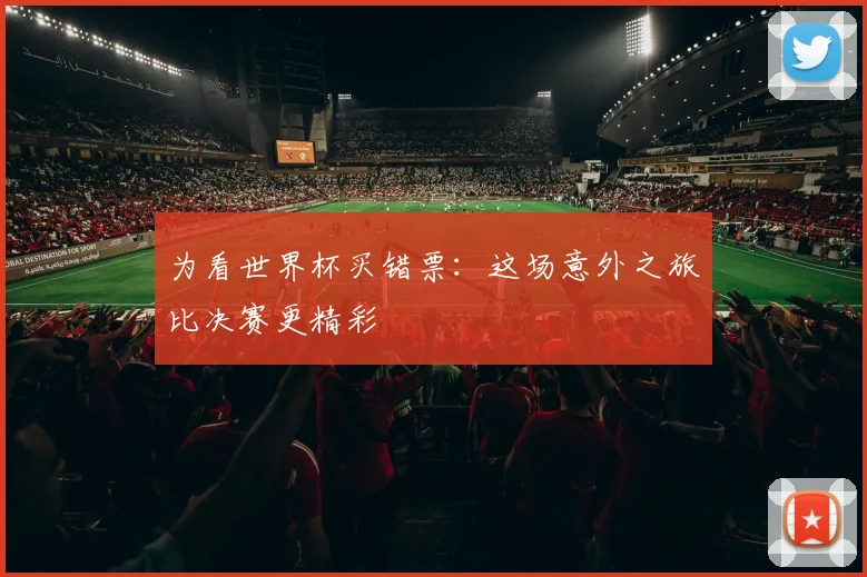 为看世界杯买错票：这场意外之旅比决赛更精彩